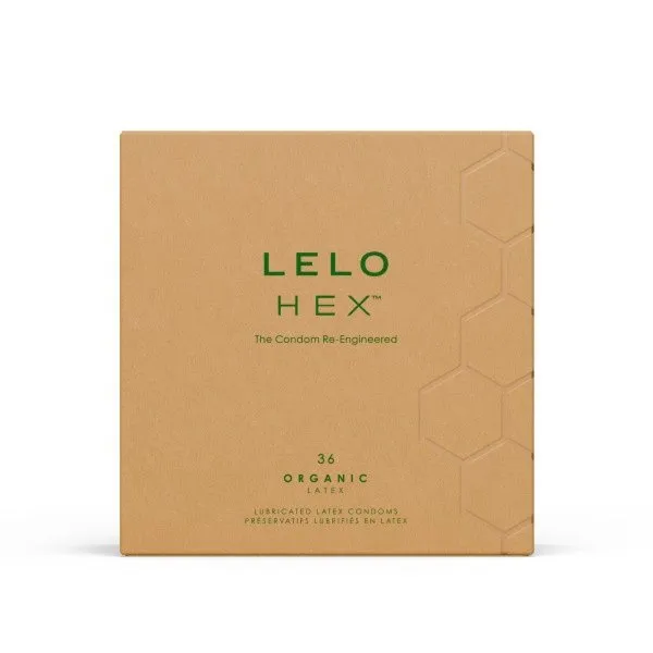 Prezerwatywy organiczne HEX Organic Condoms 36 pack LELO