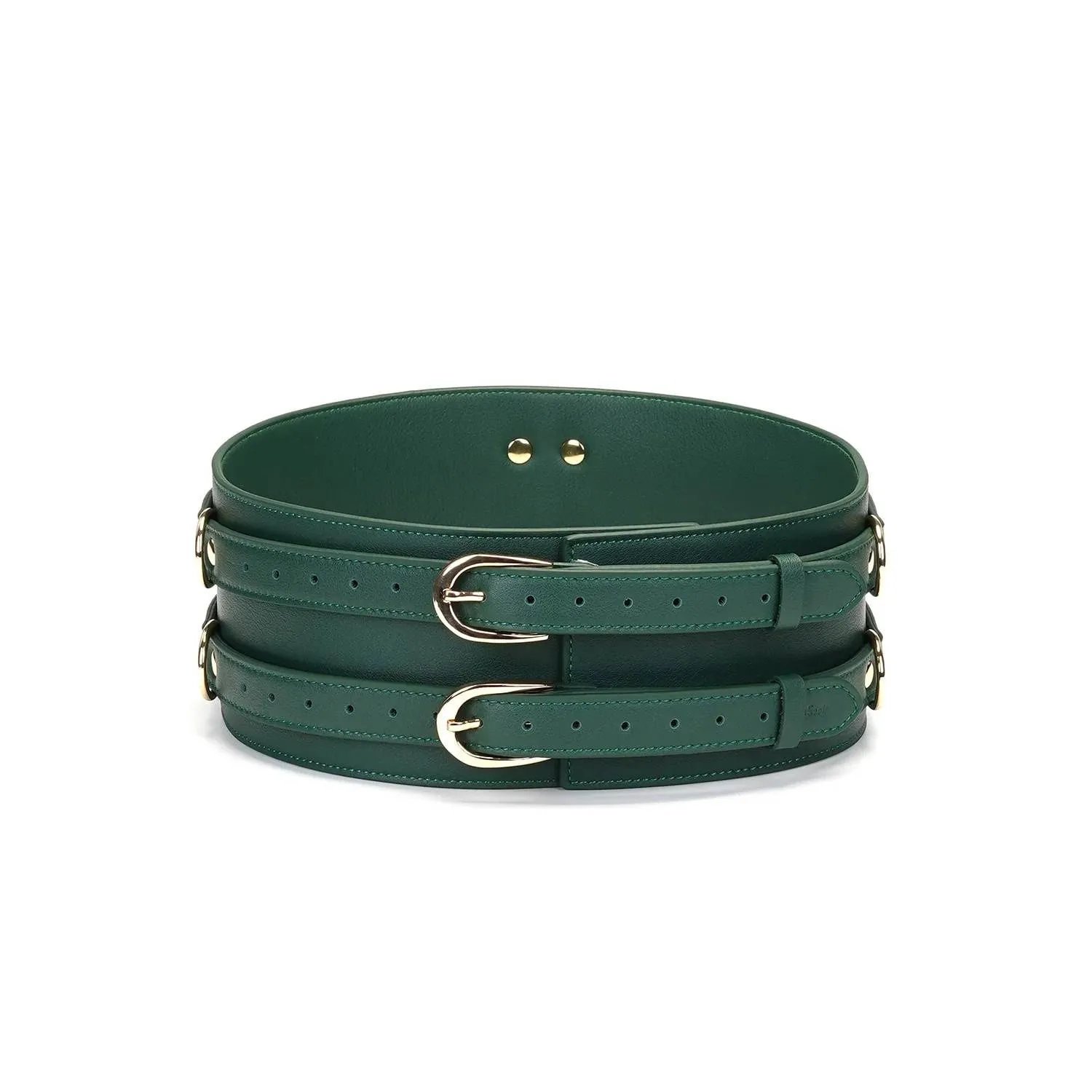 Pas Mossy Chic Leather Waist Cuffs L size Liebe Seele