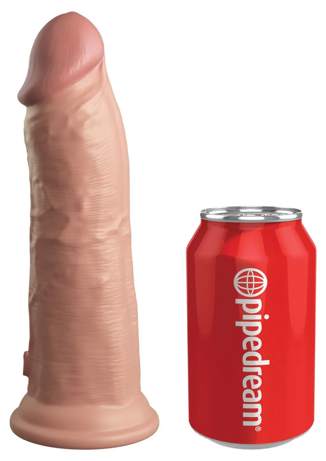 Miękkie Silikonowe Dildo Z Twardszym Rdzeniem 8 Inch Dual Density Silicone Cock Light King Cock