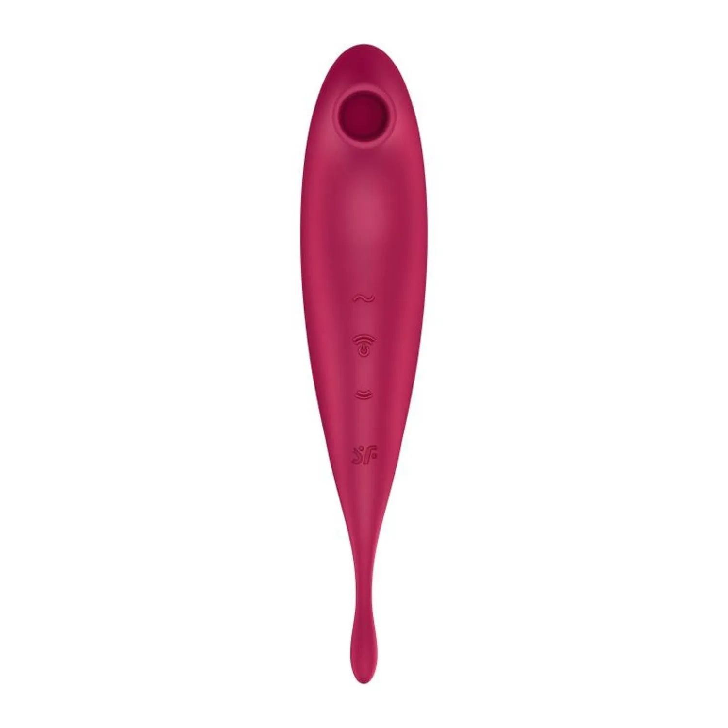 Wibrator wielofunkcyjny Twirling Pro Connect App dark red Satisfyer