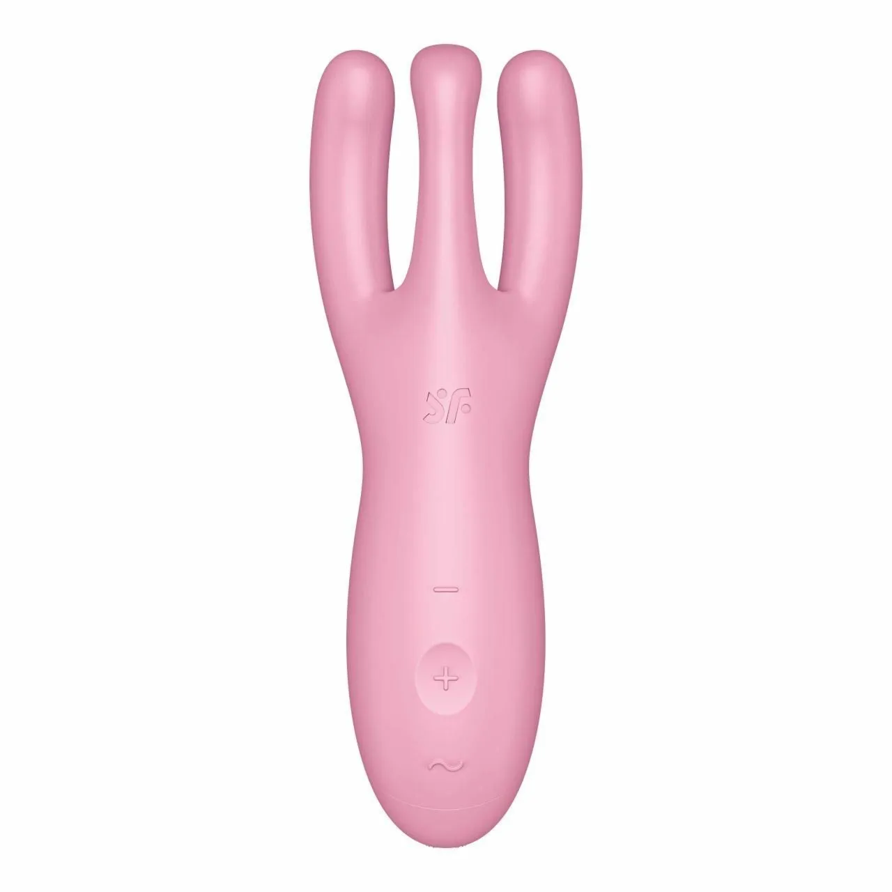 Wibrator do łechtaczki Threesome 4 Connect App Pink Satisfyer