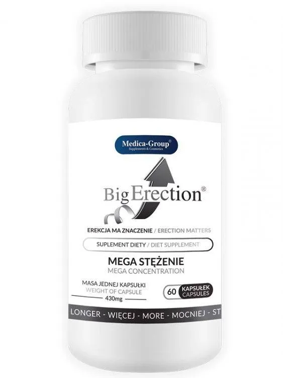 Bigerection - Kapsułki Medica-Group | 100% ORYGINAŁ| DYSKRETNA PRZESYŁKA