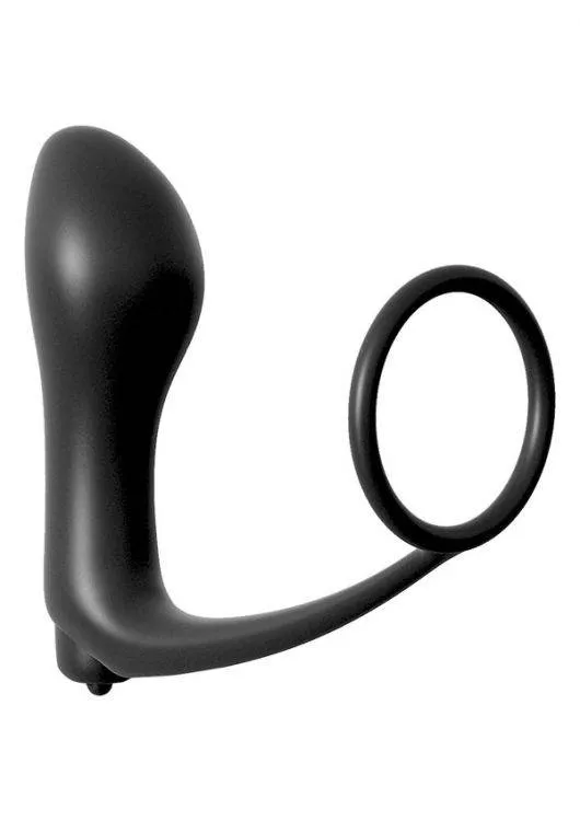 Korek Analny Ass-Gasm® Cock Ring Vibrating Plug Pipedream | 100% ORYGINAŁ| DYSKRETNA PRZESYŁKA