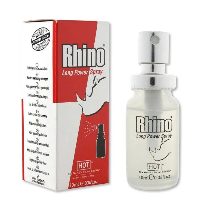 Rhino Long Power Opóźnienie Wytrysku 10ml | 100% ORYGINAŁ| DYSKRETNA PRZESYŁKA