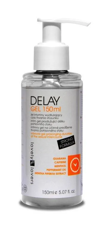 Żel Delay Opóźniający Wytrysk 150ml | 100% ORYGINAŁ| DYSKRETNA PRZESYŁKA