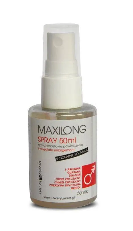 Spray MAXILONG Powiększenie Erekcji 50ml | 100% ORYGINAŁ| DYSKRETNA PRZESYŁKA