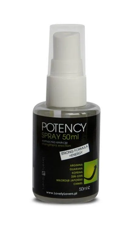 Potency Spray Na Potencję 50 Ml Lovely Lovers | 100% ORYGINAŁ| DYSKRETNA PRZESYŁKA