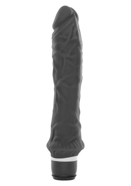 Klasyczny Duży Wibrator 23cm Czarny | 100% ORYGINAŁ| DYSKRETNA PRZESYŁKA