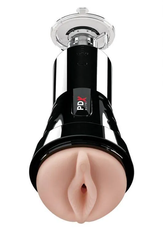Masturbator Pdx Elite Cock Compressor Vibrating Stroker Light Pipedream | 100% ORYGINAŁ| DYSKRETNA PRZESYŁKA