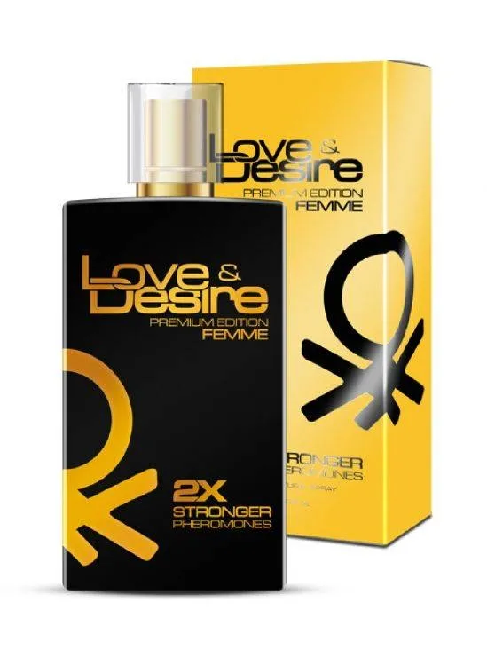 Perfumy Z Feromonami Damskimi Love&Desire Gold Femme 100Ml SHS | 100% ORYGINAŁ| DYSKRETNA PRZESYŁKA