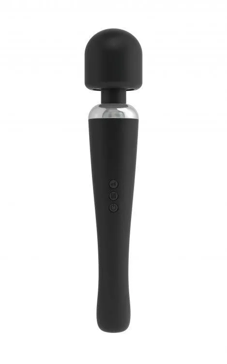 Masażer Łechtaczki Różdżka Megawand Duży Czarny | 100% ORYGINAŁ| DYSKRETNA PRZESYŁKA