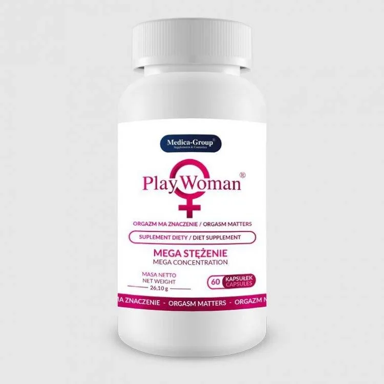 Playwoman - Kapsułki Medica-Group | 100% ORYGINAŁ| DYSKRETNA PRZESYŁKA