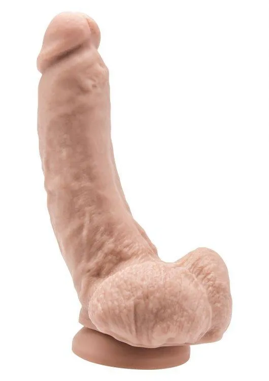 Klasyczne Dildo z Jądrami Get Real 20cm Cielisty | 100% ORYGINAŁ| DYSKRETNA PRZESYŁKA