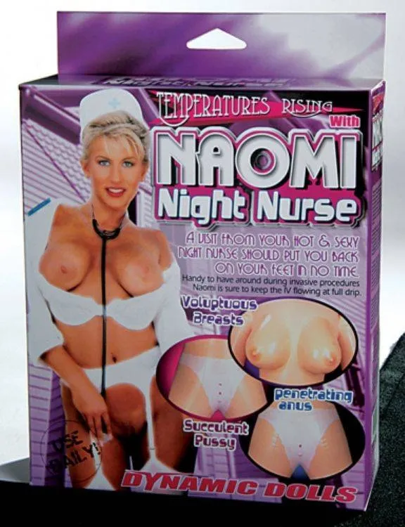 Dmuchana Lalka Naomi Pielęgniarka | 100% ORYGINAŁ| DYSKRETNA PRZESYŁKA