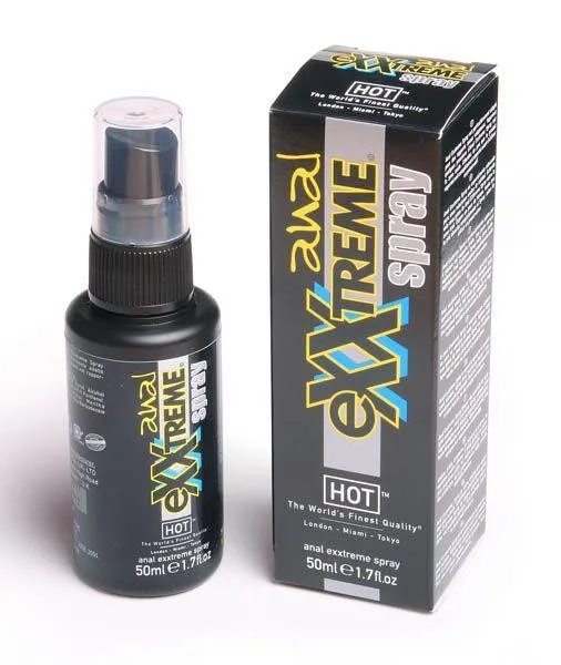 Spray Analny Exxtreme Znieczulający i Rozluźniający 50ml | 100% ORYGINAŁ| DYSKRETNA PRZESYŁKA