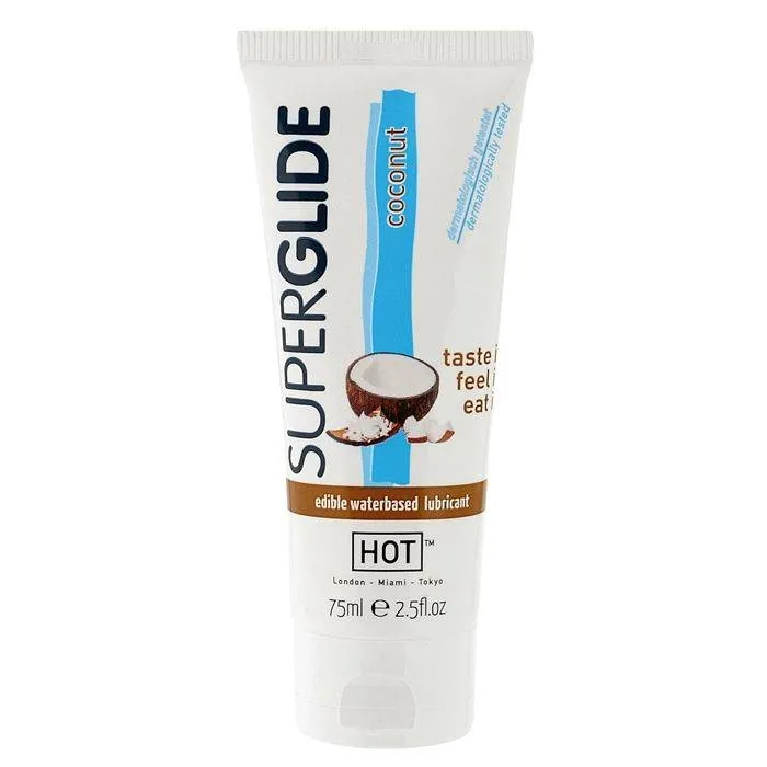 Żel Wodny Hot Superglide Kokosowy 75ml | 100% ORYGINAŁ| DYSKRETNA PRZESYŁKA