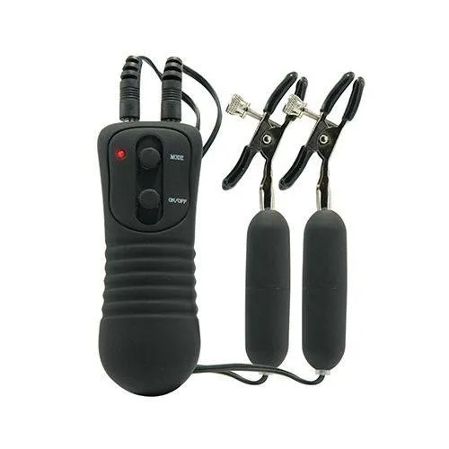 Wibrujące Zaciski Na Sutki Fetish Fantasy Vibrating Nipple Clamps Pipedream | 100% ORYGINAŁ| DYSKRETNA PRZESYŁKA