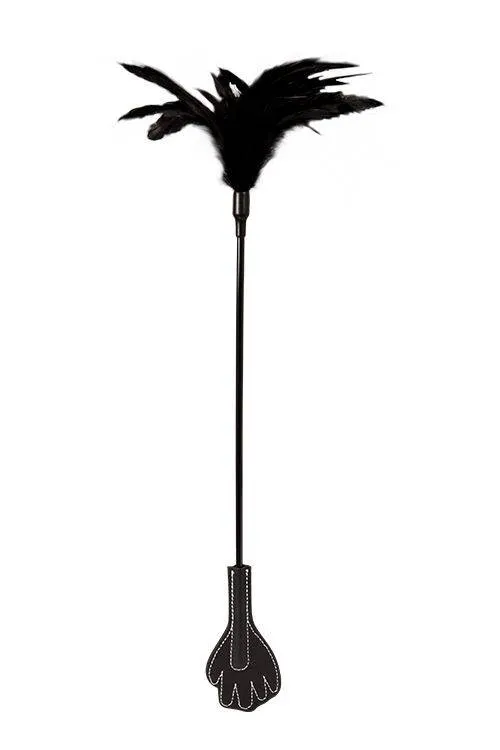 2w1 Packa + Piórko do Pieszczenia Czarny | 100% ORYGINAŁ| DYSKRETNA PRZESYŁKA