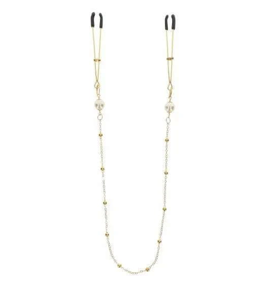 Zaciski Na Sutki Tweezers Pearl & Deluxe Chain Taboom | 100% ORYGINAŁ| DYSKRETNA PRZESYŁKA
