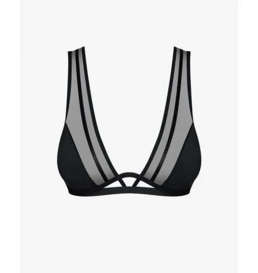 Elegancki Czarny Biustonosz Nina M Promees | 100% ORYGINAŁ| DYSKRETNA PRZESYŁKA