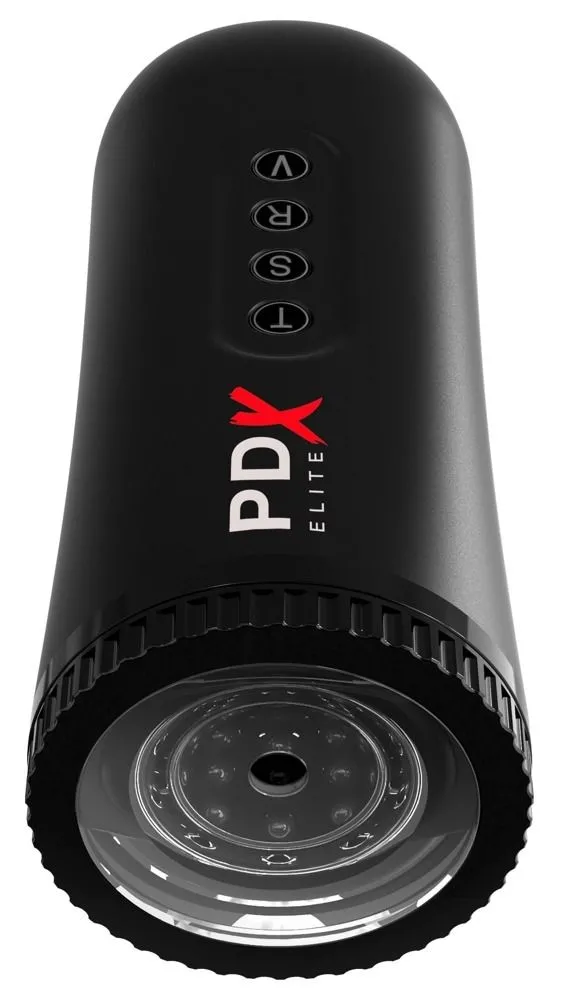 Masturbator PDX Elite Obciąganie Penisa z Wibracjami USB | 100% ORYGINAŁ| DYSKRETNA PRZESYŁKA