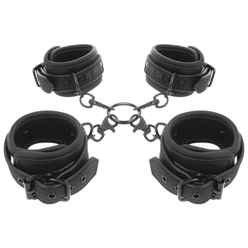 Zestaw Kajdanek do Krępowania Nóg i Rąk | 100% ORYGINAŁ| DYSKRETNA PRZESYŁKA