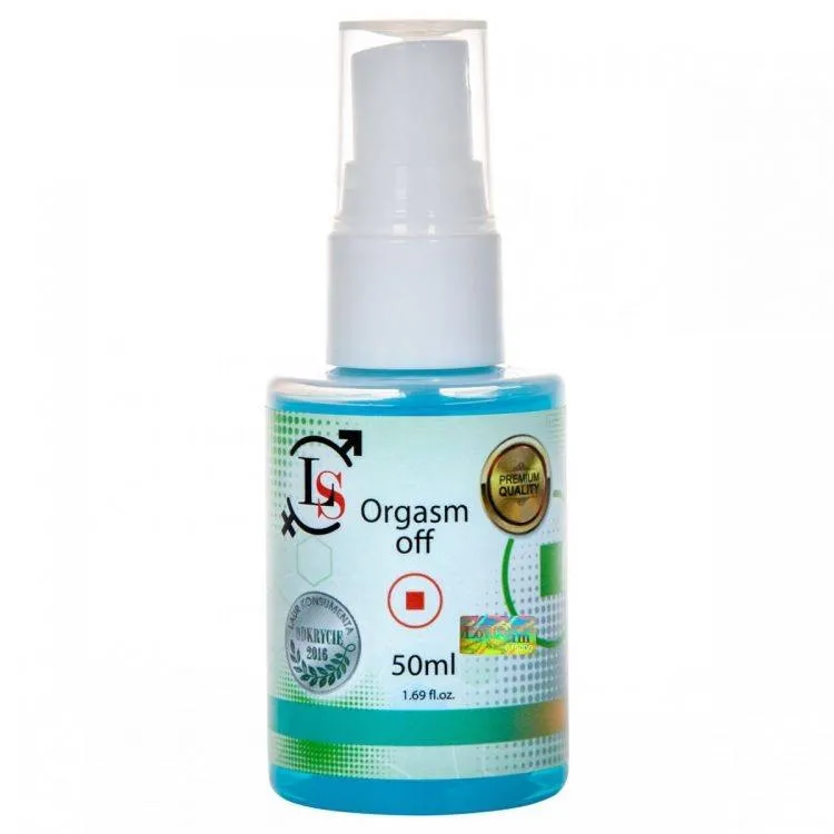 Orgasm-off Spray Skutecznie Opóźnia Wytrysk 50ml | 100% ORYGINAŁ| DYSKRETNA PRZESYŁKA