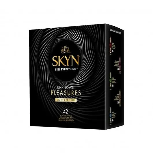 Prezerwatywy Skyn Unknown Pleasure (1 op./ 42 szt.) | 100% ORYGINAŁ| DYSKRETNA PRZESYŁKA