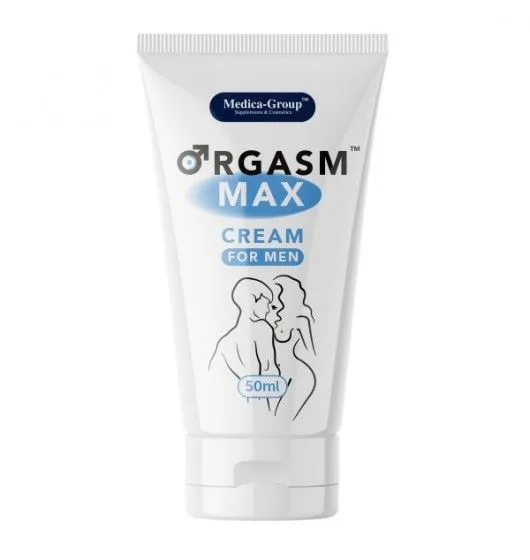 Krem Orgasm Max Cream for men 50 ml | 100% ORYGINAŁ| DYSKRETNA PRZESYŁKA