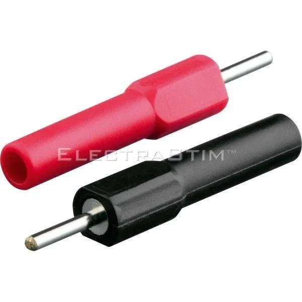 Przejściówka 4Mm Na 2Mm Adapter Kit - 4Mm Banana Plug To 2Mm Pin Converter Kit ElectraStim | 100% ORYGINAŁ| DYSKRETNA PRZESYŁKA