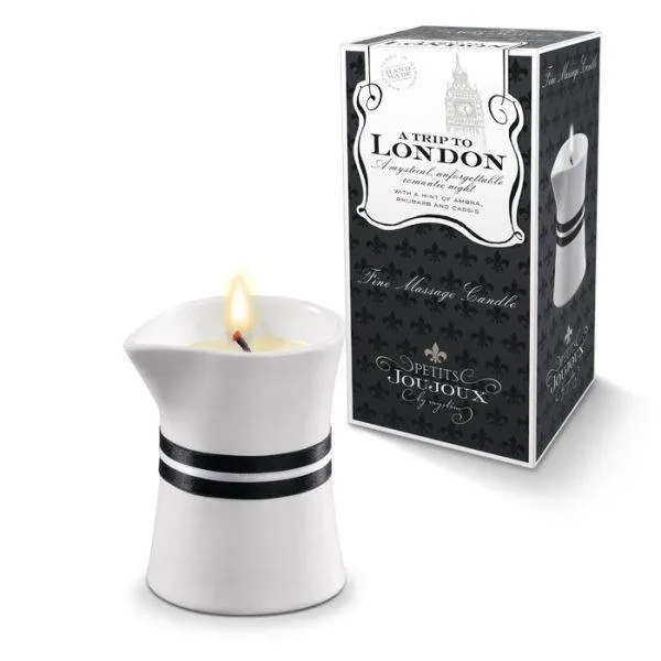 Świeca Petits Joujoux Fine Massage Candles - A trip to London (mała) | 100% ORYGINAŁ| DYSKRETNA PRZESYŁKA