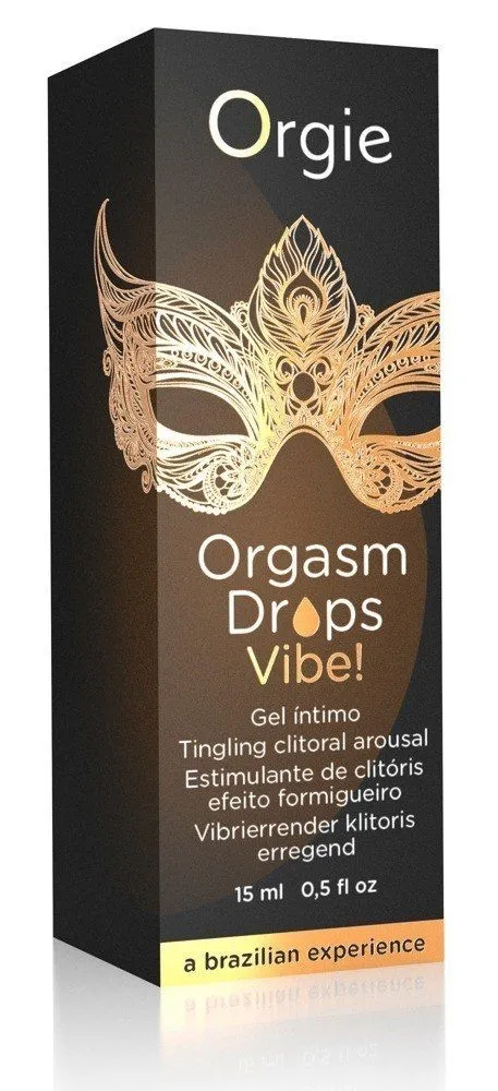 Krople Orgazmowe Orgasm Drops Vibe Peach Flavor 15 Ml Orgie | 100% ORYGINAŁ| DYSKRETNA PRZESYŁKA
