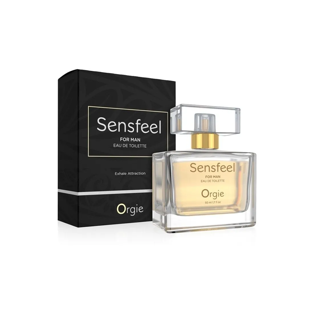 Feromony Męskie Sensfeel For Man 50Ml Orgie | 100% ORYGINAŁ| DYSKRETNA PRZESYŁKA