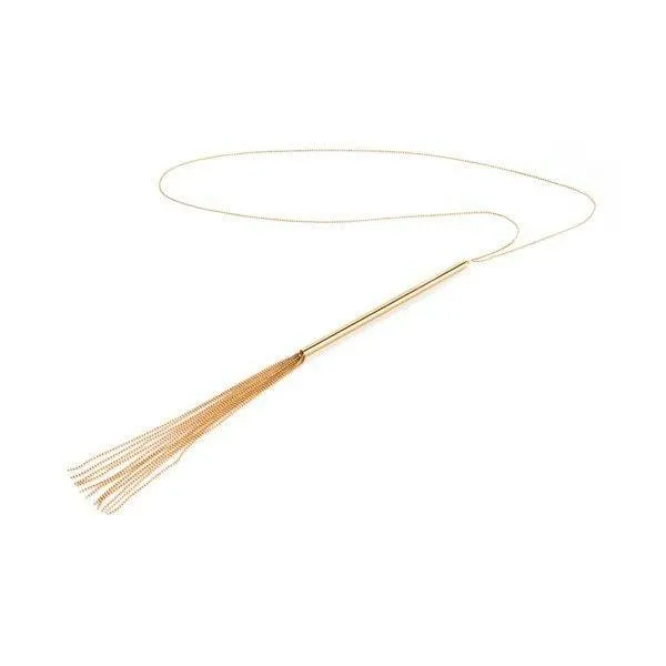 Naszyjnik Metallic Chain Whip & Necklace Gold Bijoux Indiscrets | 100% ORYGINAŁ| DYSKRETNA PRZESYŁKA