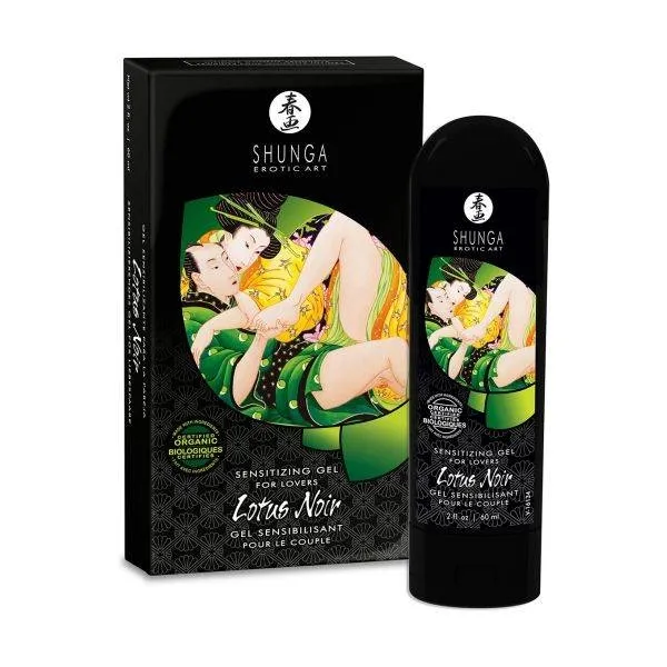 Organiczny Żel Stymulujący Dla Par Lotus Noir Sensitizing Gel For Lovers 60Ml Shunga | 100% ORYGINAŁ| DYSKRETNA PRZESYŁKA