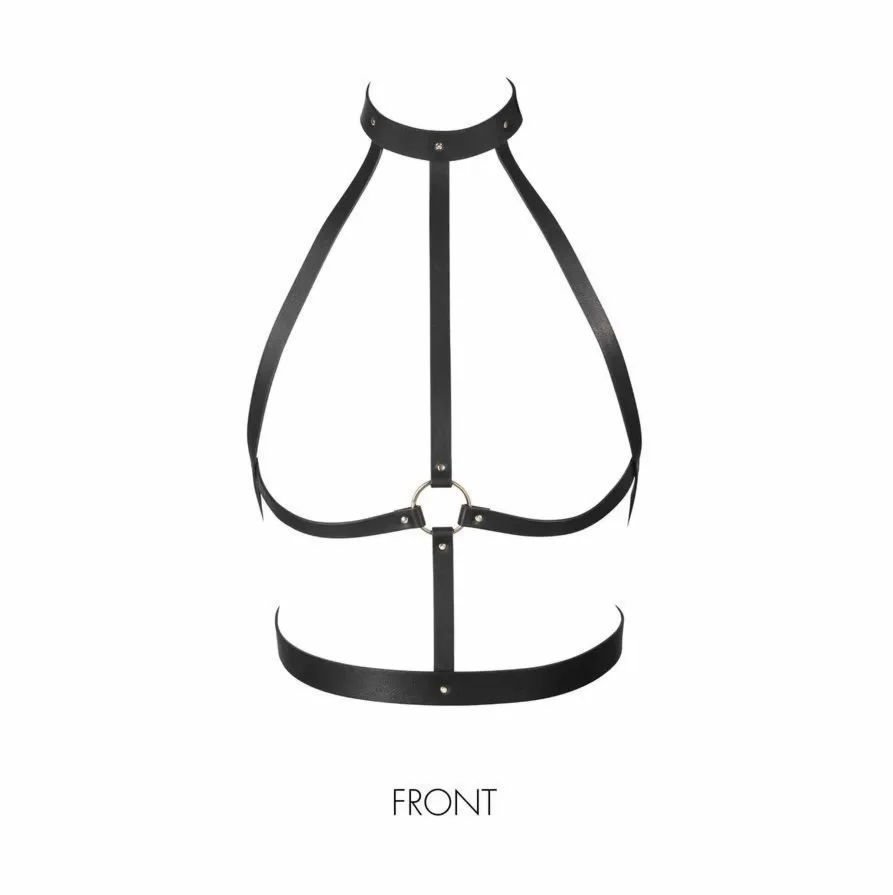 Uprząż Maze H Harness Black Bijoux Indiscrets | 100% ORYGINAŁ| DYSKRETNA PRZESYŁKA