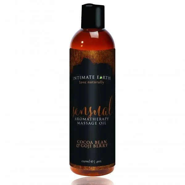 Olejek Do Masażu Sensual Massage Oil 120 Ml Intimate Earth | 100% ORYGINAŁ| DYSKRETNA PRZESYŁKA
