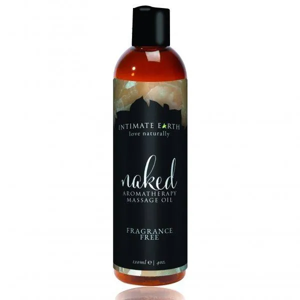 Olejek Do Masażu Naked Massage Oil 120 Ml Intimate Earth | 100% ORYGINAŁ| DYSKRETNA PRZESYŁKA