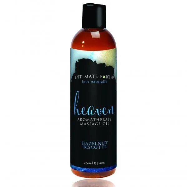 Olejek Do Masażu Heaven Massage Oil 120 Ml Intimate Earth | 100% ORYGINAŁ| DYSKRETNA PRZESYŁKA