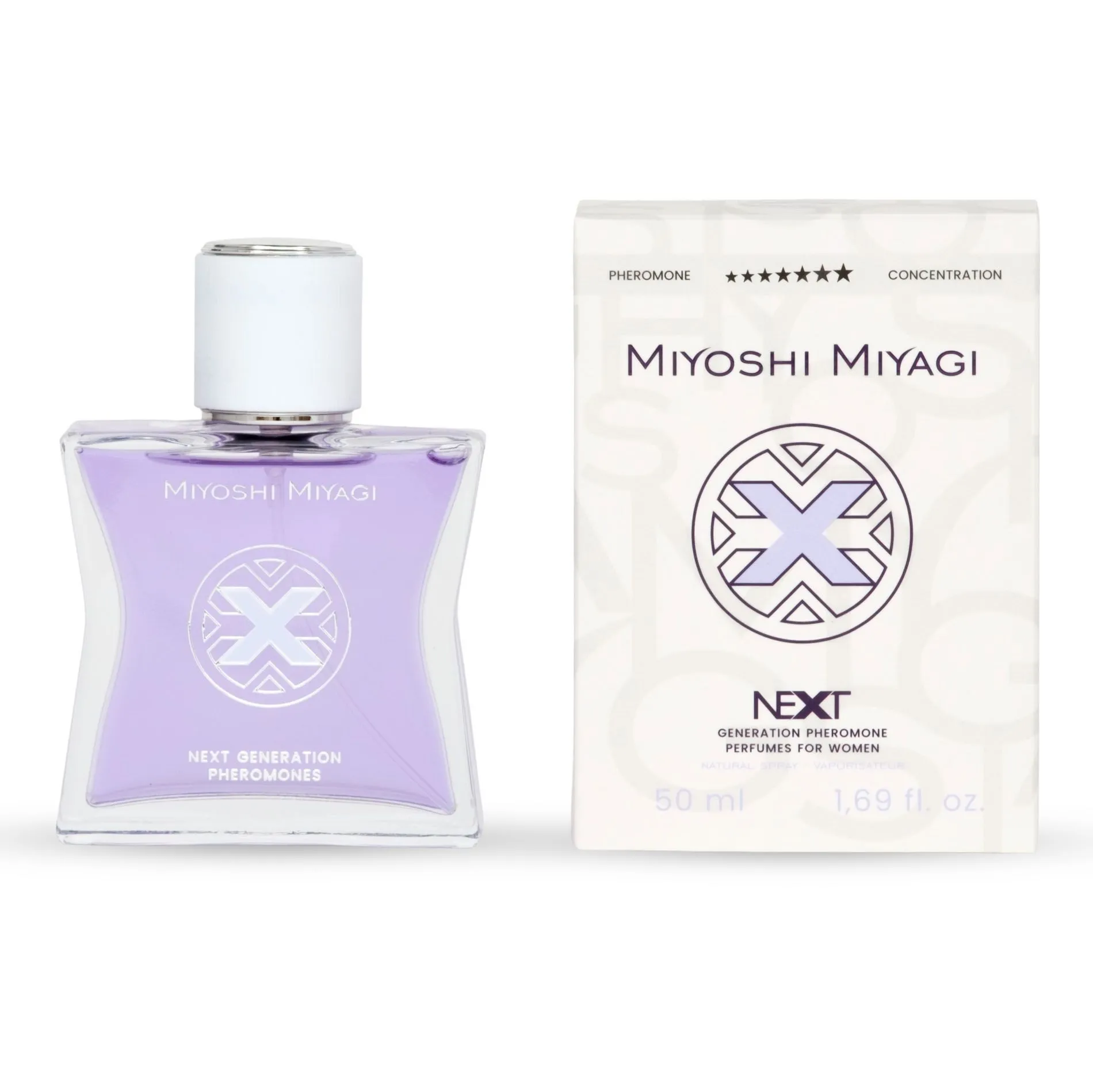 Feromony męskie Next ""X"" 50 ml Homme Miyoshi Miyagi | 100% ORYGINAŁ| DYSKRETNA PRZESYŁKA