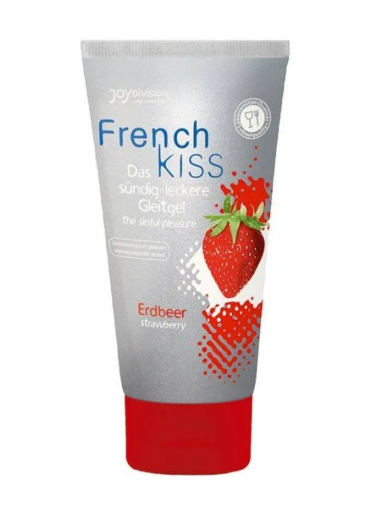 Żel Oralny Frenchkiss Truskawkowy 75 ml | 100% ORYGINAŁ| DYSKRETNA PRZESYŁKA