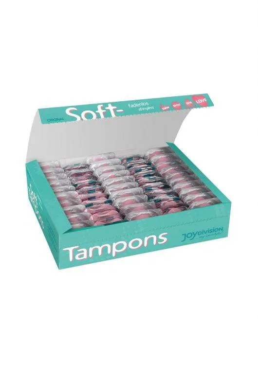 Opakowanie Zbiorcze Tamponów Bezsznurkowych Soft-Tampons Mini Box Of 50 JoyDivision | 100% ORYGINAŁ| DYSKRETNA PRZESYŁKA