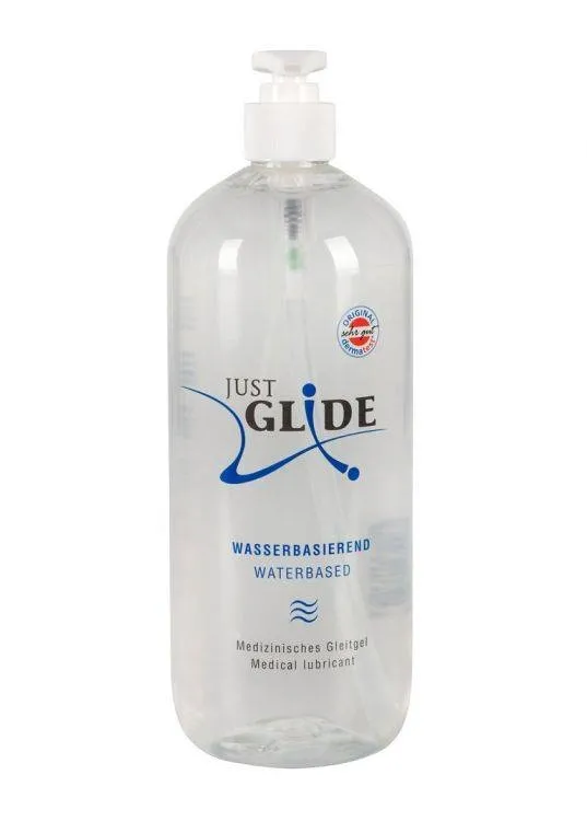 Żel Wodny Just Glide Waterbased 1000ml | 100% ORYGINAŁ| DYSKRETNA PRZESYŁKA