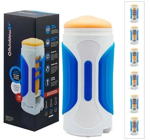 Masturbator - Autoblow 2 Masturbator & Sleeve Wkładka A | 100% ORYGINAŁ| DYSKRETNA PRZESYŁKA