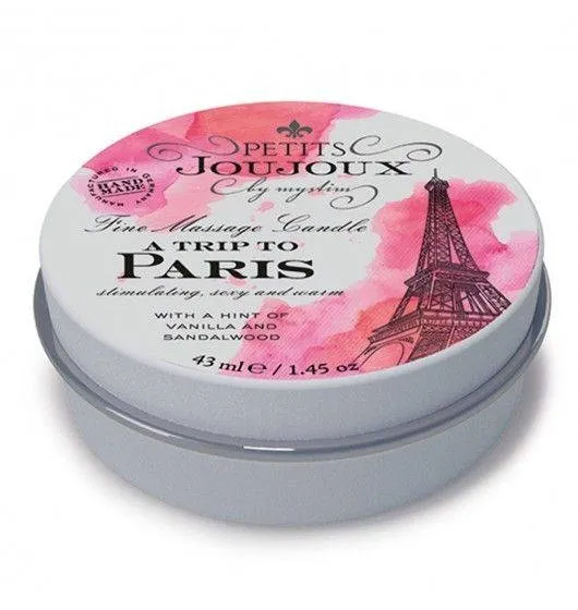 Świeczka Do Masażu Fine Massage Candles A Trip To Paris 33 G Petits Joujoux | 100% ORYGINAŁ| DYSKRETNA PRZESYŁKA