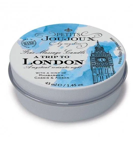 Świeczka Do Masażu Fine Massage Candles A Trip To London 33 G Petits Joujoux | 100% ORYGINAŁ| DYSKRETNA PRZESYŁKA