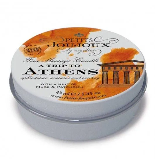 Świeczka Do Masażu Fine Massage Candles A Trip To Athens 33 G Petits Joujoux | 100% ORYGINAŁ| DYSKRETNA PRZESYŁKA