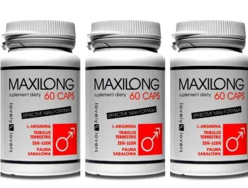 Mega Zestaw na Powiększenie Penisa Maxilong 180 kaps. | 100% ORYGINAŁ| DYSKRETNA PRZESYŁKA