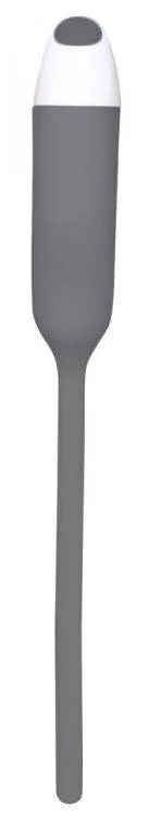 Wibrujący Silikonowy Dilator Pełny do Cewki Moczowej 6mm Szary | 100% ORYGINAŁ| DYSKRETNA PRZESYŁKA