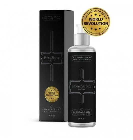 Olejek do Masażu PheroStrong for Men Massage Oil 100ml | 100% ORYGINAŁ| DYSKRETNA PRZESYŁKA